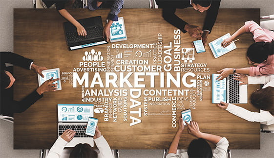 What is a marketing system?